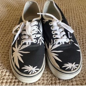 Custom Palm Tree Vans